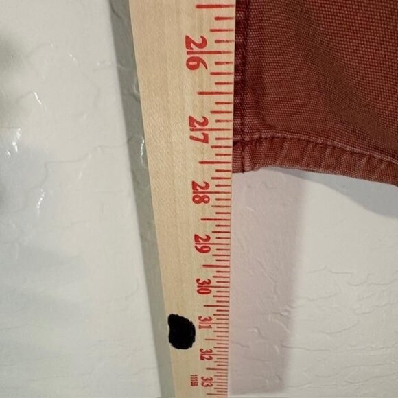 Anthropologie Pants Womens 27 Rust The Wanderer Studded Button Fly Utility - Picture 9 of 9